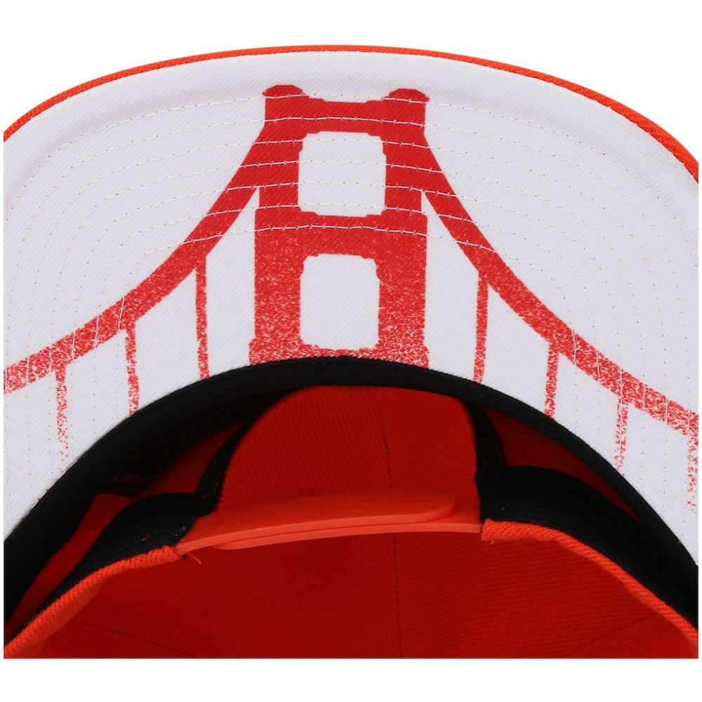 San Francisco Giants '47 2021 City Connect Captain Snapback Hat - Orange - 47 brand Discount