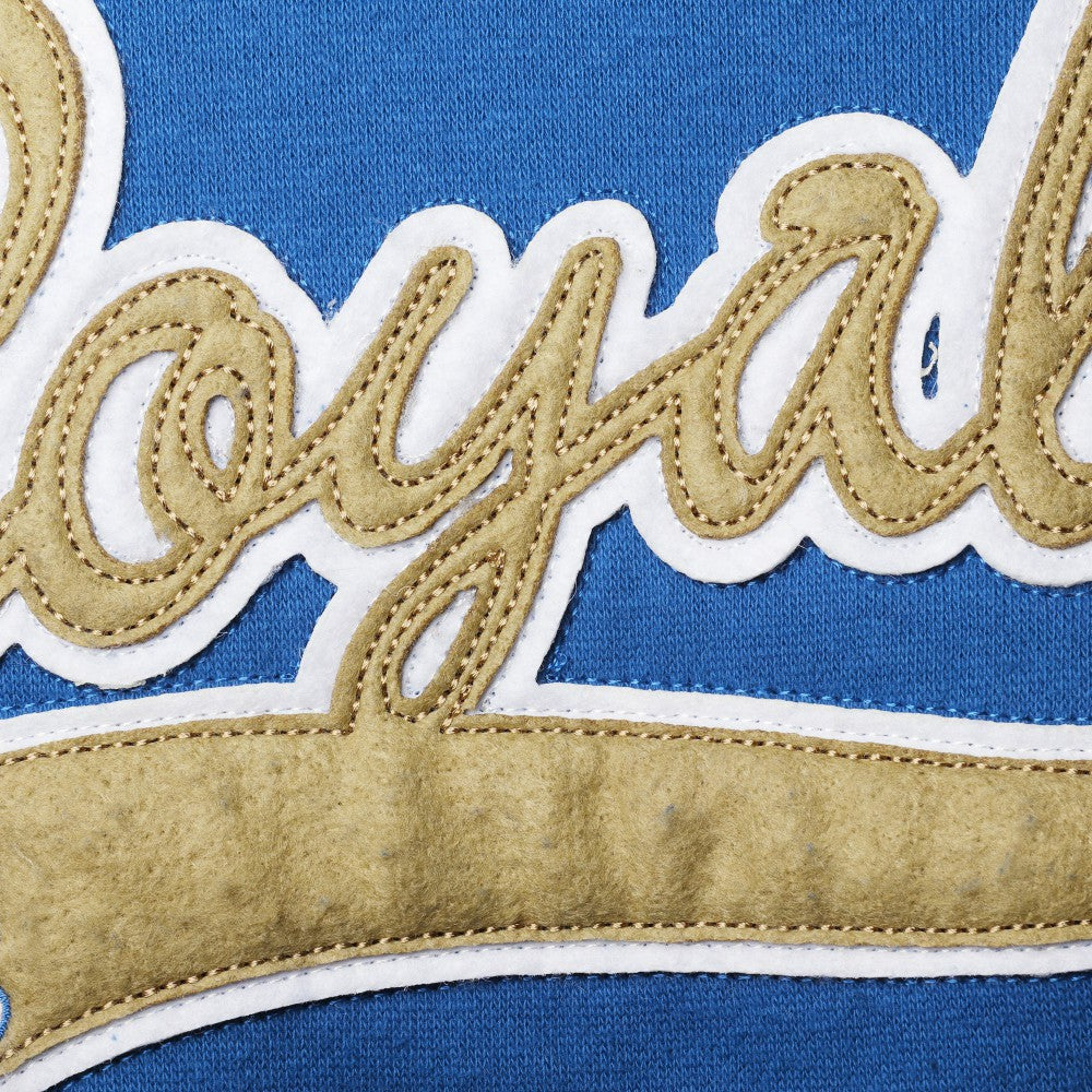 Kansas City Royals Soft as a Grape Women's Plus Size Side Split Pullover Hoodie - Royal - MLB Discount
