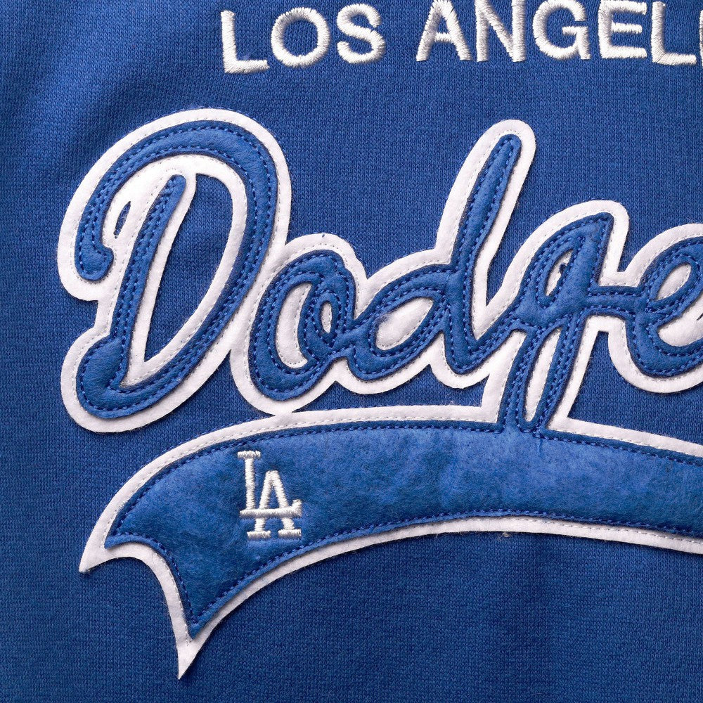 Los Angeles Dodgers Soft as a Grape Women's Plus Size Side Split Pullover Hoodie - Royal - MLB on Sale