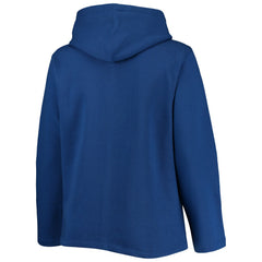 New York Mets Soft as a Grape Women's Plus Size Side Split Pullover Hoodie - Royal - MLB Discount