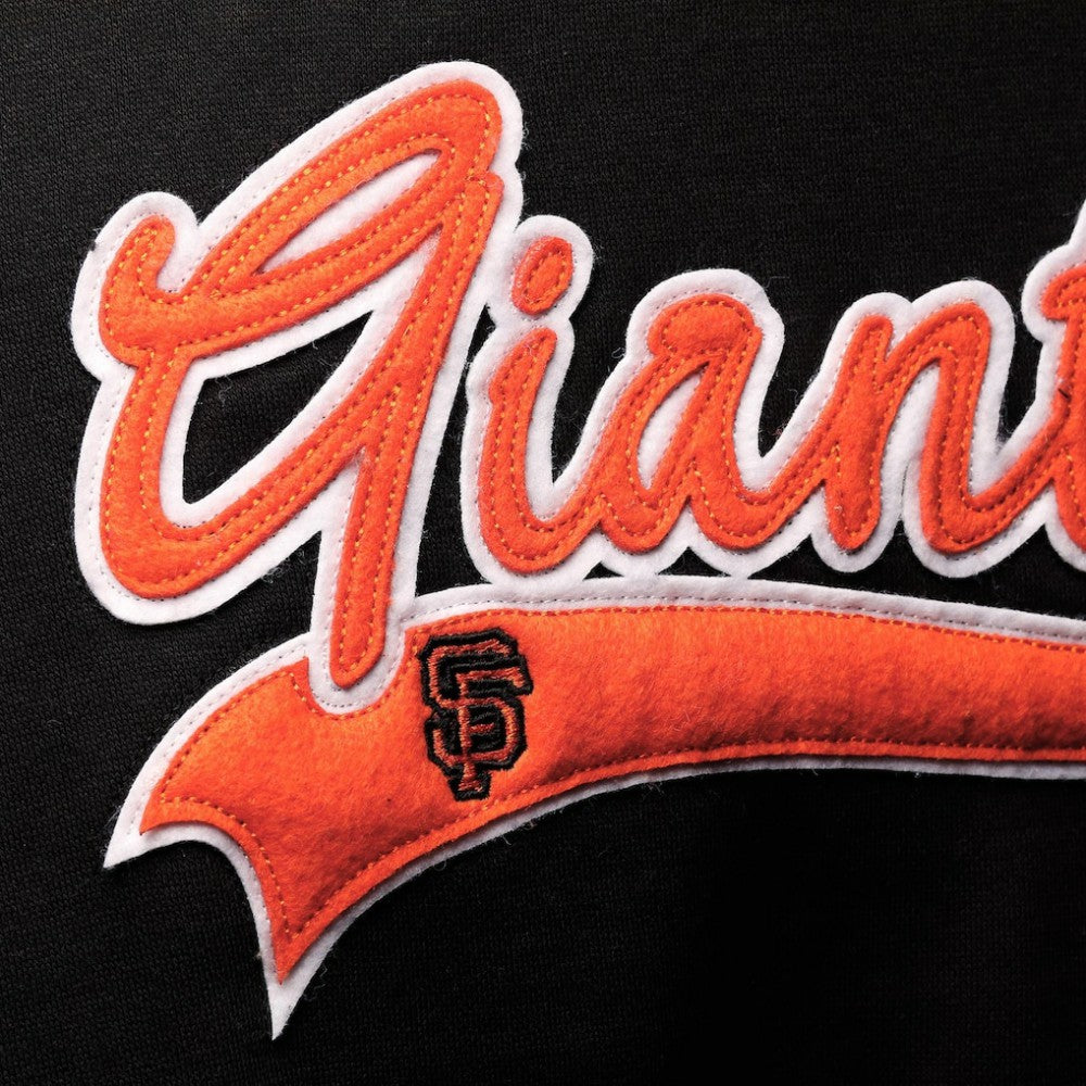 San Francisco Giants Soft as a Grape Women's Plus Size Side Split Pullover Hoodie - Black - MLB Lifestyle
