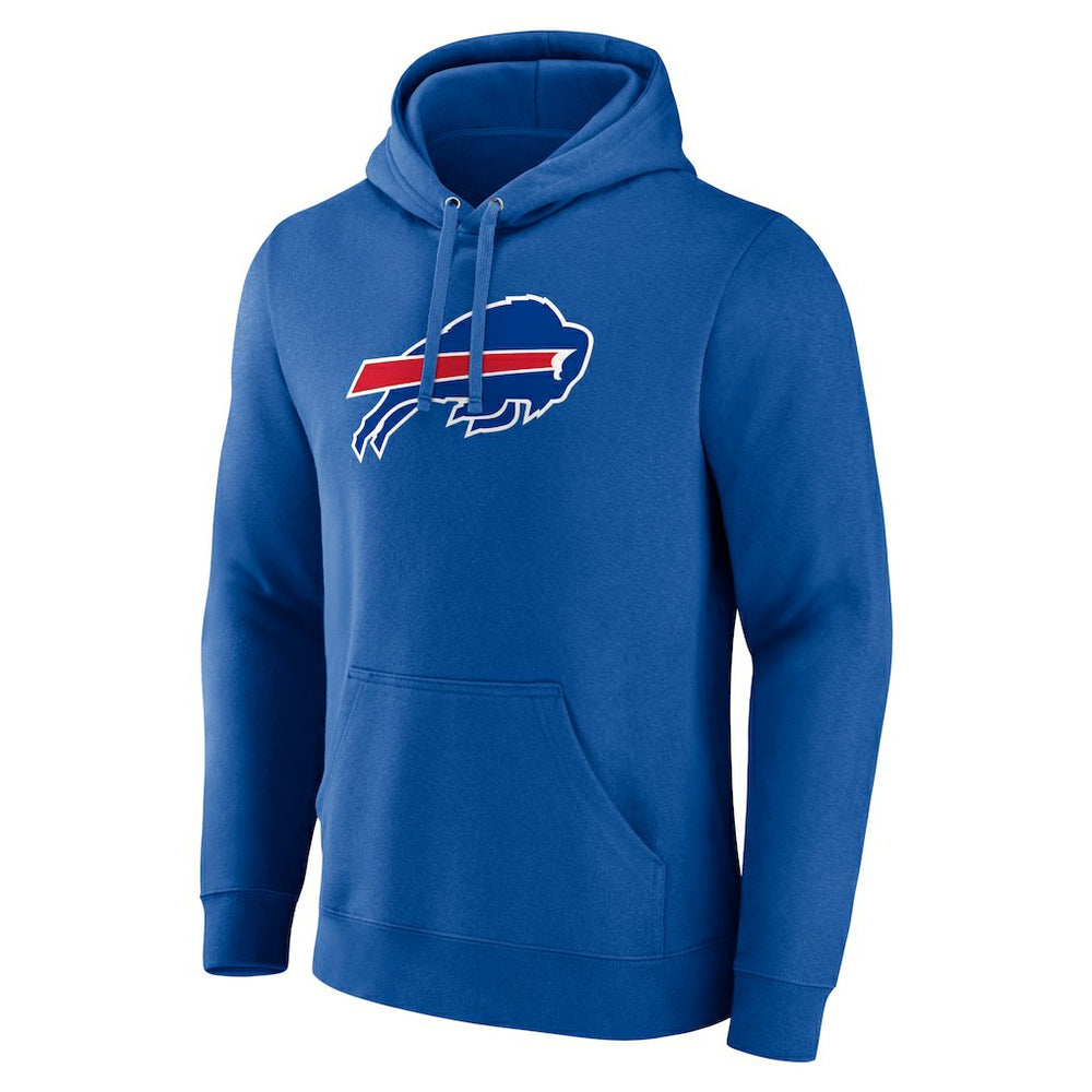 Buffalo Bills Primary Logo Fitted Pullover Hoodie Royal