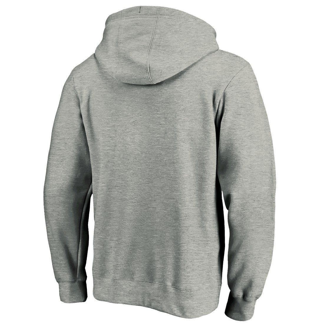 Green Bay Packers Primary Logo Fitted Pullover Hoodie Heather Gray