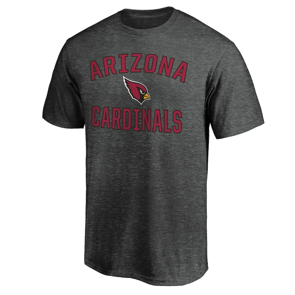 Fanatics Arizona Cardinals Victory Arch T-Shirt Heather Charcoal