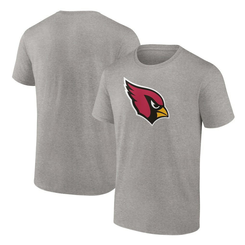Fanatics Arizona Cardinals Primary Logo T-Shirt Heather Gray