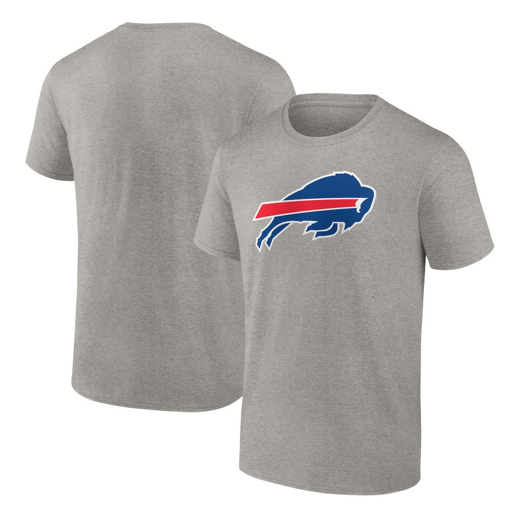 Fanatics Buffalo Bills Primary Logo T-Shirt Heather Gray