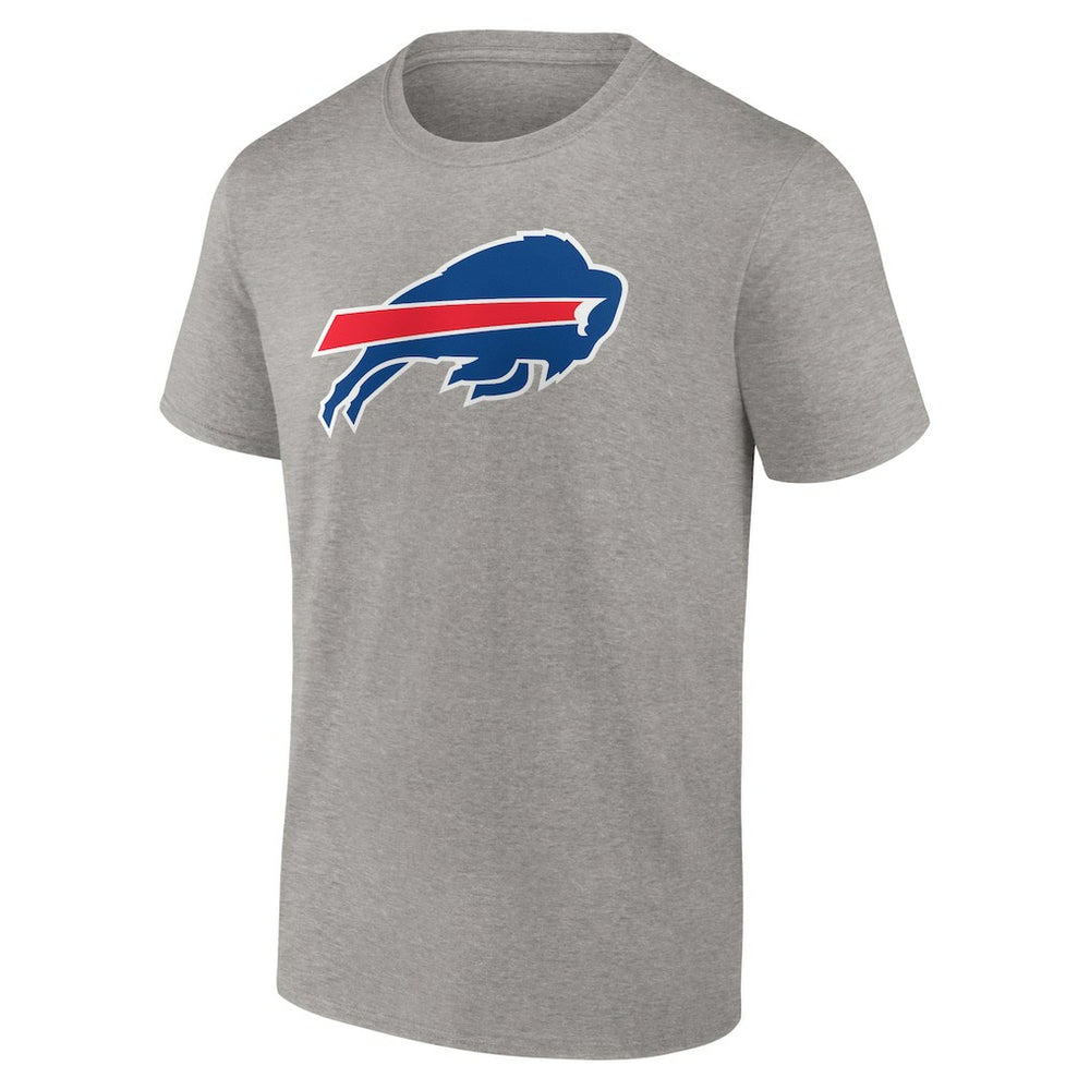 Fanatics Buffalo Bills Primary Logo T-Shirt Heather Gray