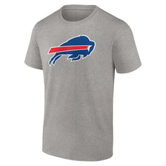 Fanatics Buffalo Bills Primary Logo T-Shirt Heather Gray