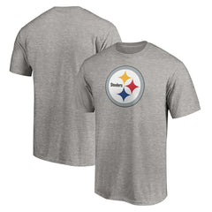 Fanatics Pittsburgh Steelers Primary Logo T-Shirt Heather Gray