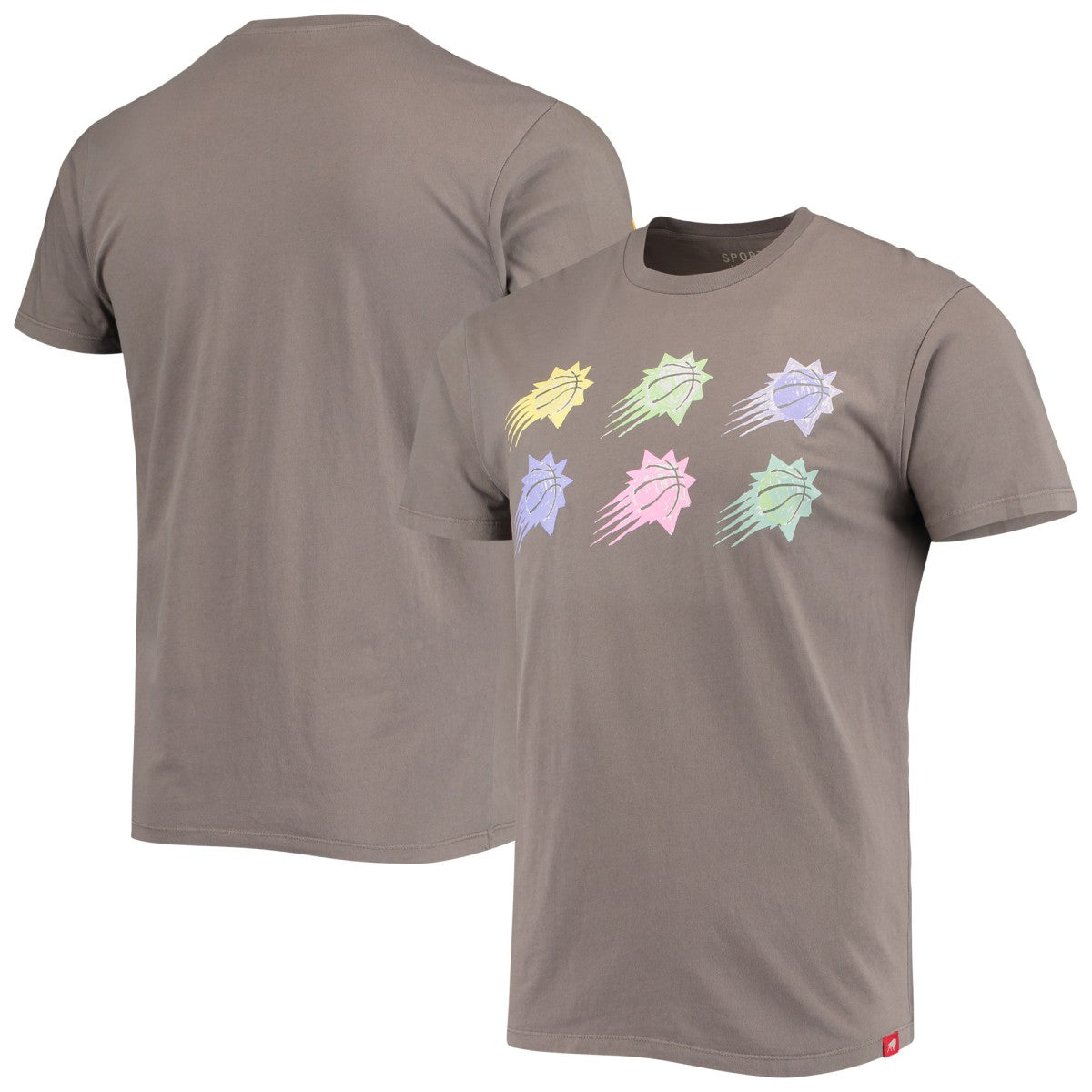 Phoenix Suns Sportiqe Street Capsule Bingham T-Shirt Charcoal