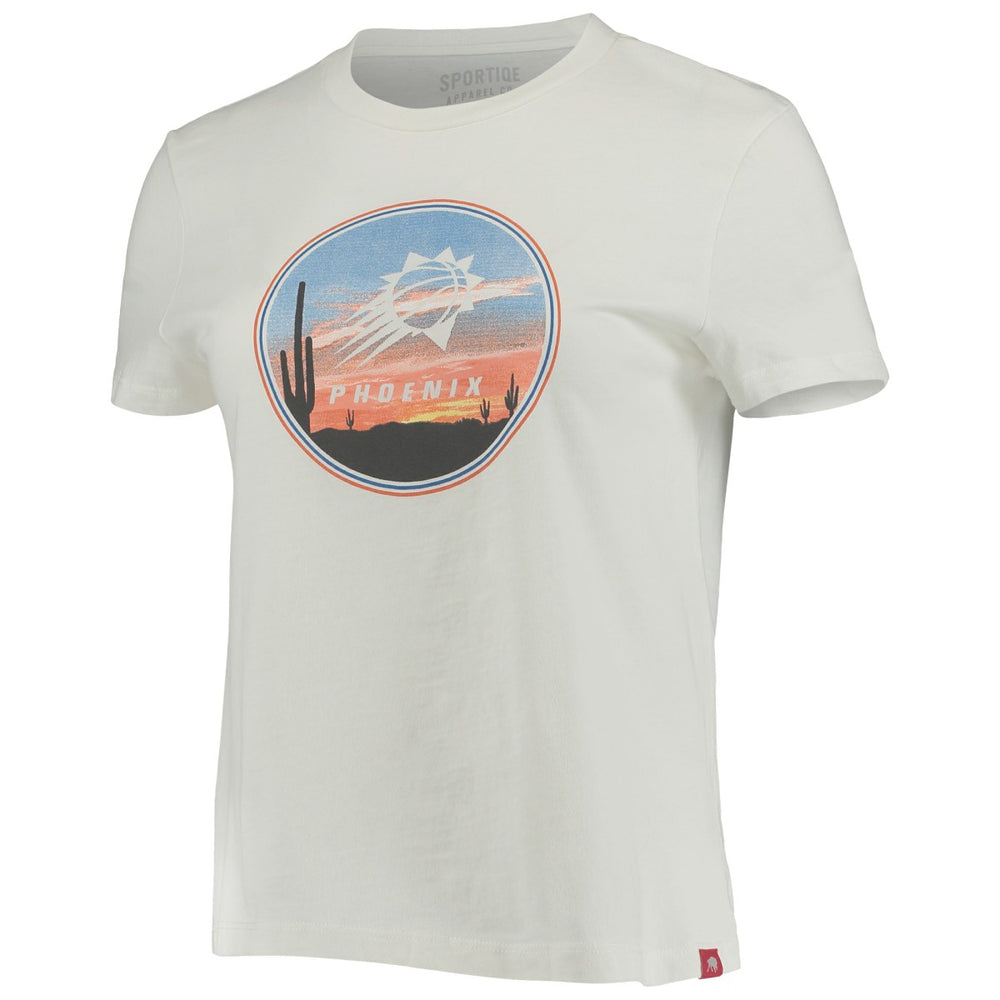 Phoenix Suns Sportiqe Women's Arcadia T-Shirt White