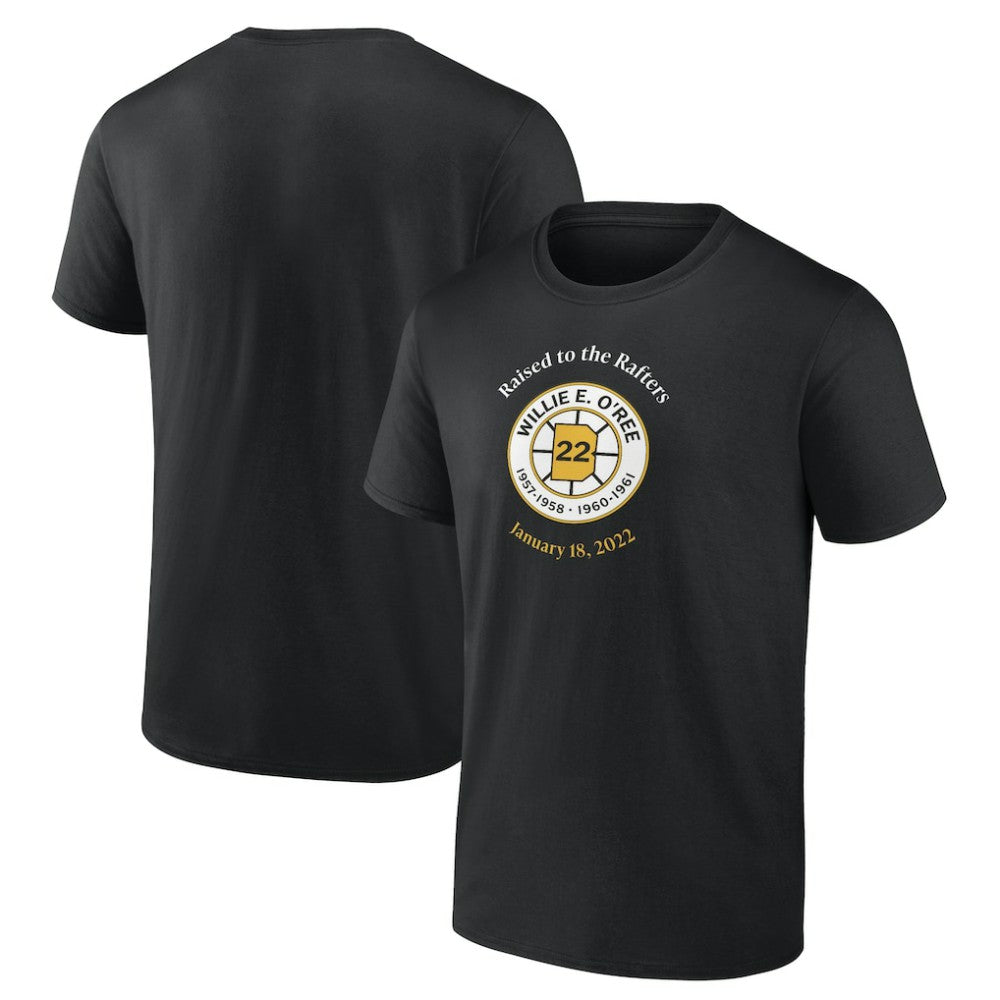 Willie O'Ree Boston Bruins Retirement T-Shirt - Black - NHL 4699966