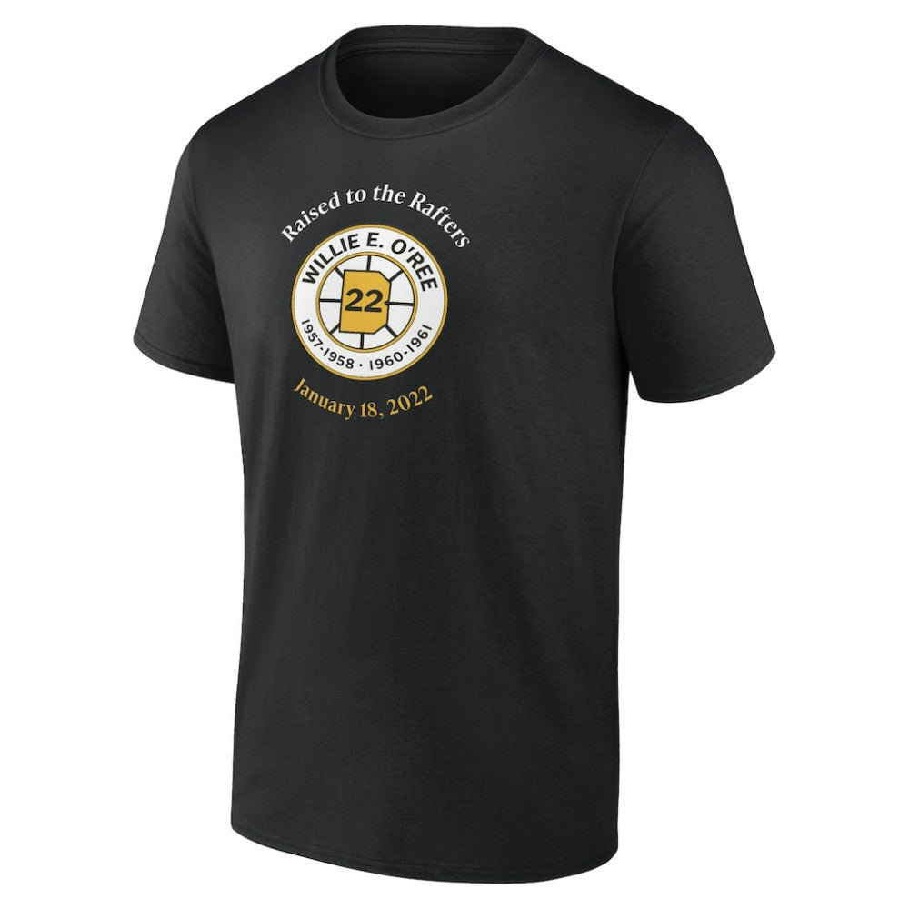 Willie O'Ree Boston Bruins Retirement T-Shirt - Black - NHL 4699966