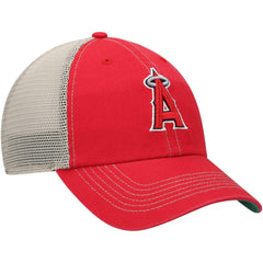 Los Angeles Angels '47 Trawler Clean Up Trucker Snapback Hat - Red - 47 brand Lifestyle