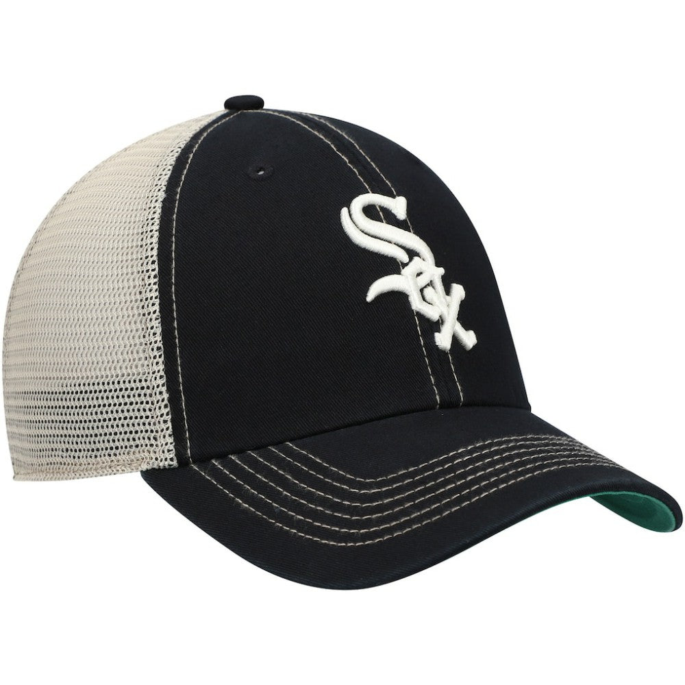 Chicago White Sox '47 Trawler Clean Up Trucker Snapback Hat - Black - 47 brand Sale