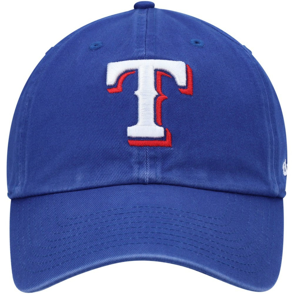 Texas Rangers '47 Clean Up Adjustable Hat - Royal - 47 brand Lifestyle