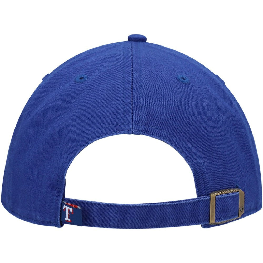 Texas Rangers '47 Clean Up Adjustable Hat - Royal - 47 brand Lifestyle
