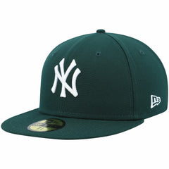 New York Yankees New Era White Logo 59FIFTY Fitted Hat - Green - New Era on Sale