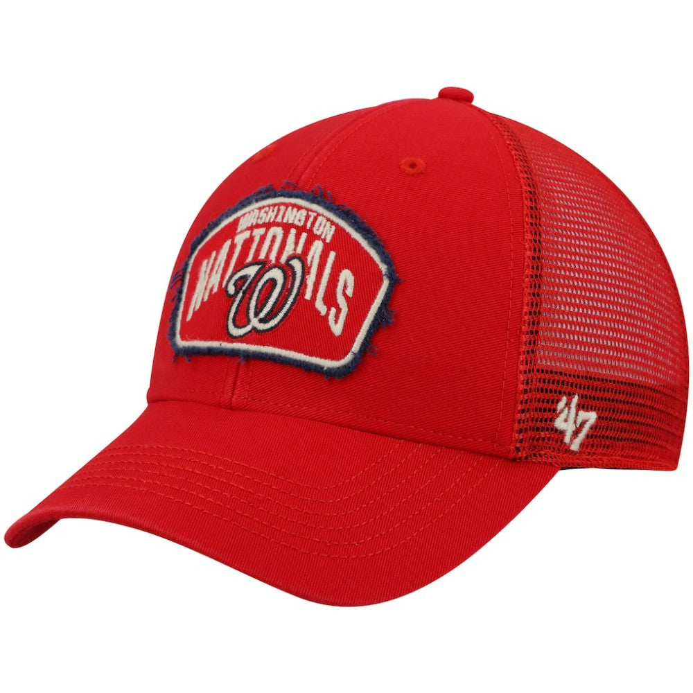 Washington Nationals '47 Cledus MVP Trucker Snapback Hat - Red - 47 brand Discount