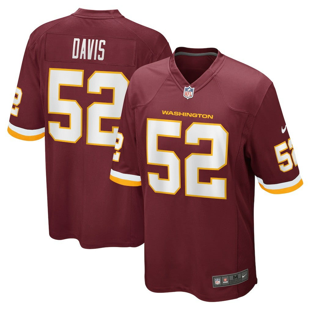 Nike Jamin Davis Washington Football Team Game Jersey Burgundy