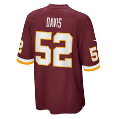 Nike Jamin Davis Washington Football Team Game Jersey Burgundy