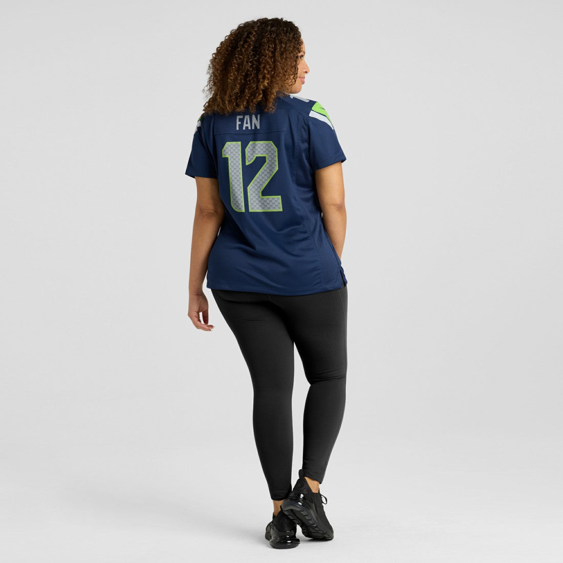 Nike 12s Seattle Seahawks Women's Player Jersey Navy
