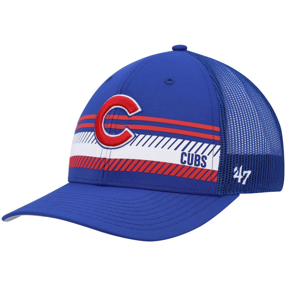 Chicago Cubs '47 Cumberland Trucker Snapback Hat - Royal - 47 brand on Sale