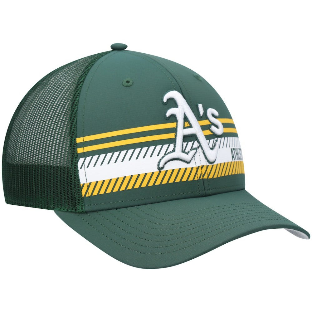 Athletics '47 Cumberland Trucker Snapback Hat - Green - 47 brand Discount