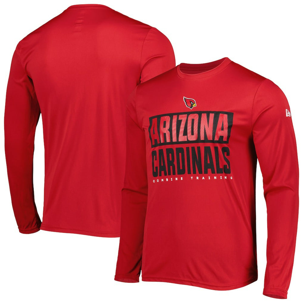 Arizona Cardinals New Era Combine Authentic Offsides Long Sleeve T-Shirt Cardinal