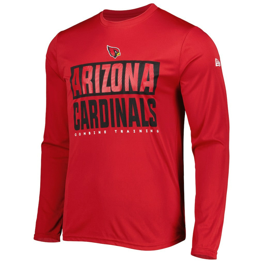 Arizona Cardinals New Era Combine Authentic Offsides Long Sleeve T-Shirt Cardinal