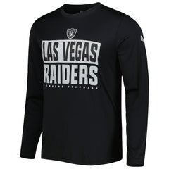 Las Vegas Raiders New Era Combine Authentic Offsides Long Sleeve T-Shirt Black