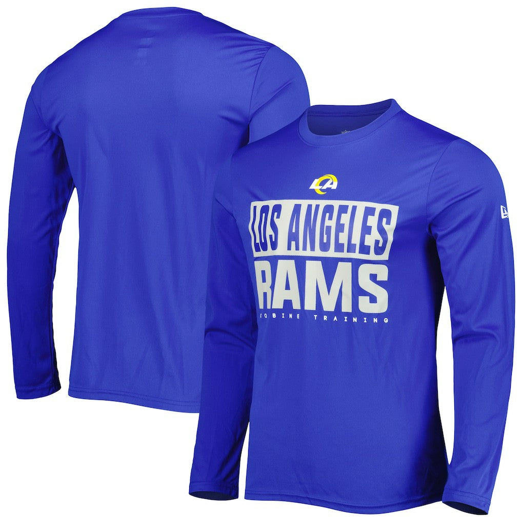 Los Angeles Rams New Era Combine Authentic Offsides Long Sleeve T-Shirt Royal