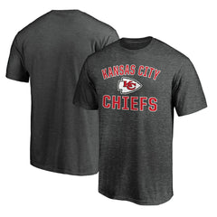 Fanatics Kansas City Chiefs Victory Arch T-Shirt Heather Charcoal