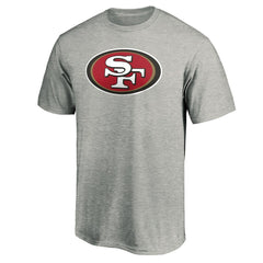 Fanatics San Francisco 49ers Primary Logo T-Shirt Heather Gray