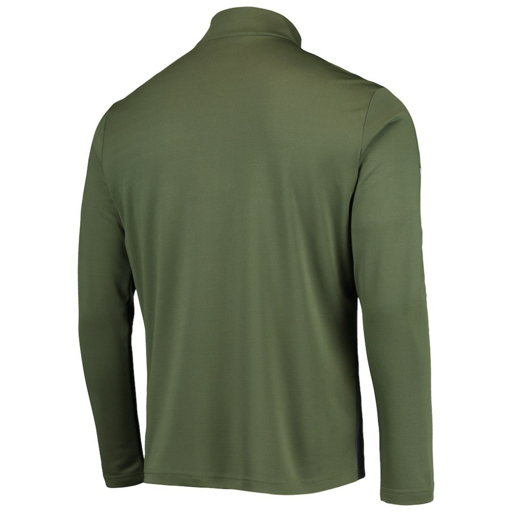 Chicago White Sox Levelwear Delta Pursue Quarter-Zip Jacket - Olive - MLB on Sale