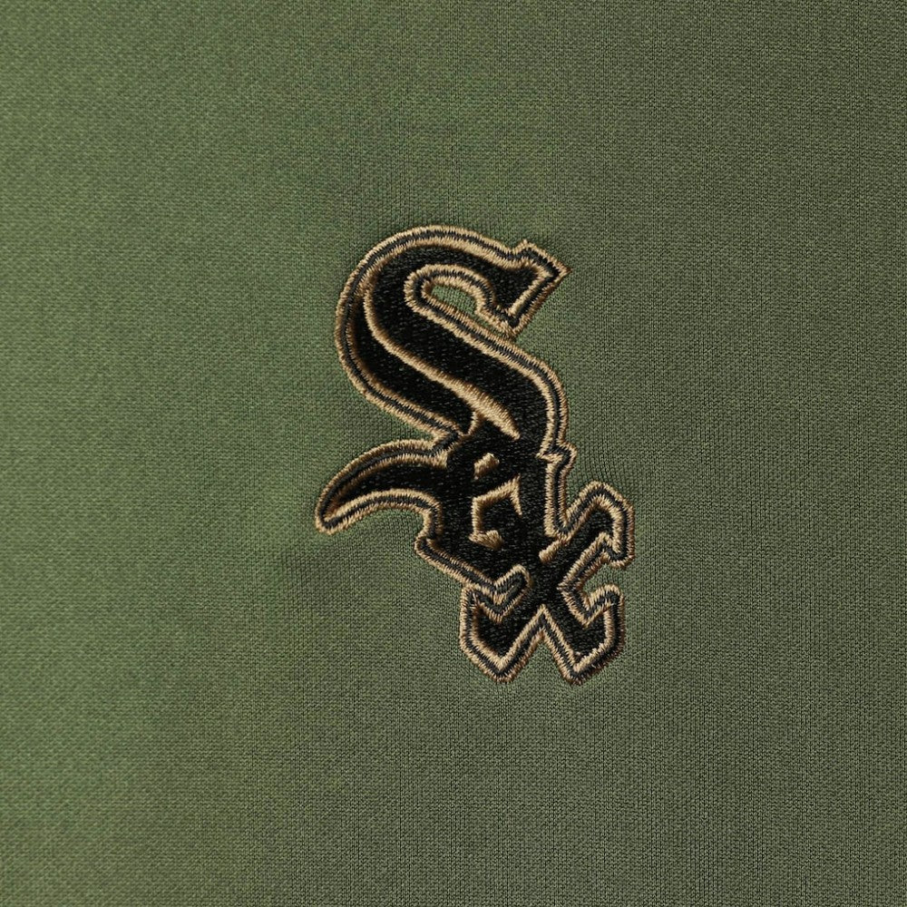 Chicago White Sox Levelwear Delta Pursue Quarter-Zip Jacket - Olive - MLB on Sale