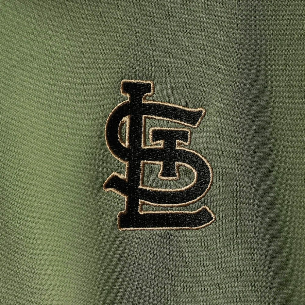 St. Louis Cardinals Levelwear Delta Pursue Quarter-Zip Jacket - Olive - MLB Online
