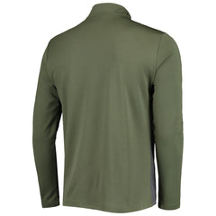 San Francisco Giants Levelwear Delta Pursue Quarter-Zip Jacket - Olive - MLB on Sale