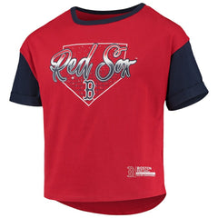 Boston Red Sox Girls Youth Bleachers T-Shirt - Red - MLB Online