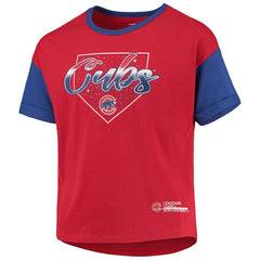 Chicago Cubs Girls Youth Bleachers T-Shirt - Red - MLB Sale