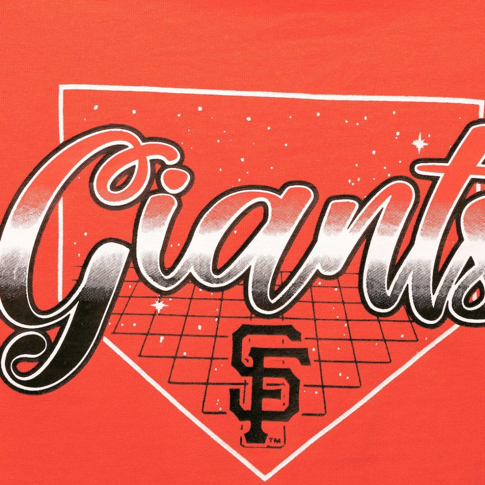 San Francisco Giants Girls Youth Bleachers T-Shirt - Orange - MLB Online