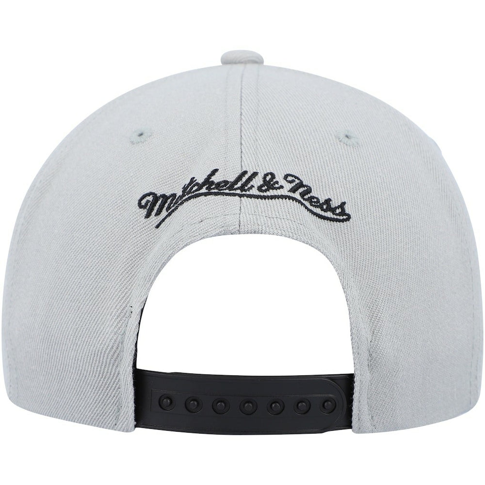 Chicago Bulls Day One Snapback Hat Black/Gray | Mitchell & Ness Lifestyle