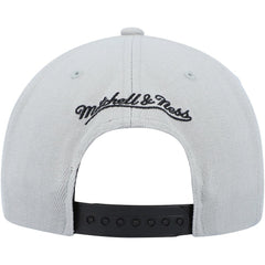 Chicago Bulls Day One Snapback Hat Black/Gray | Mitchell & Ness Lifestyle