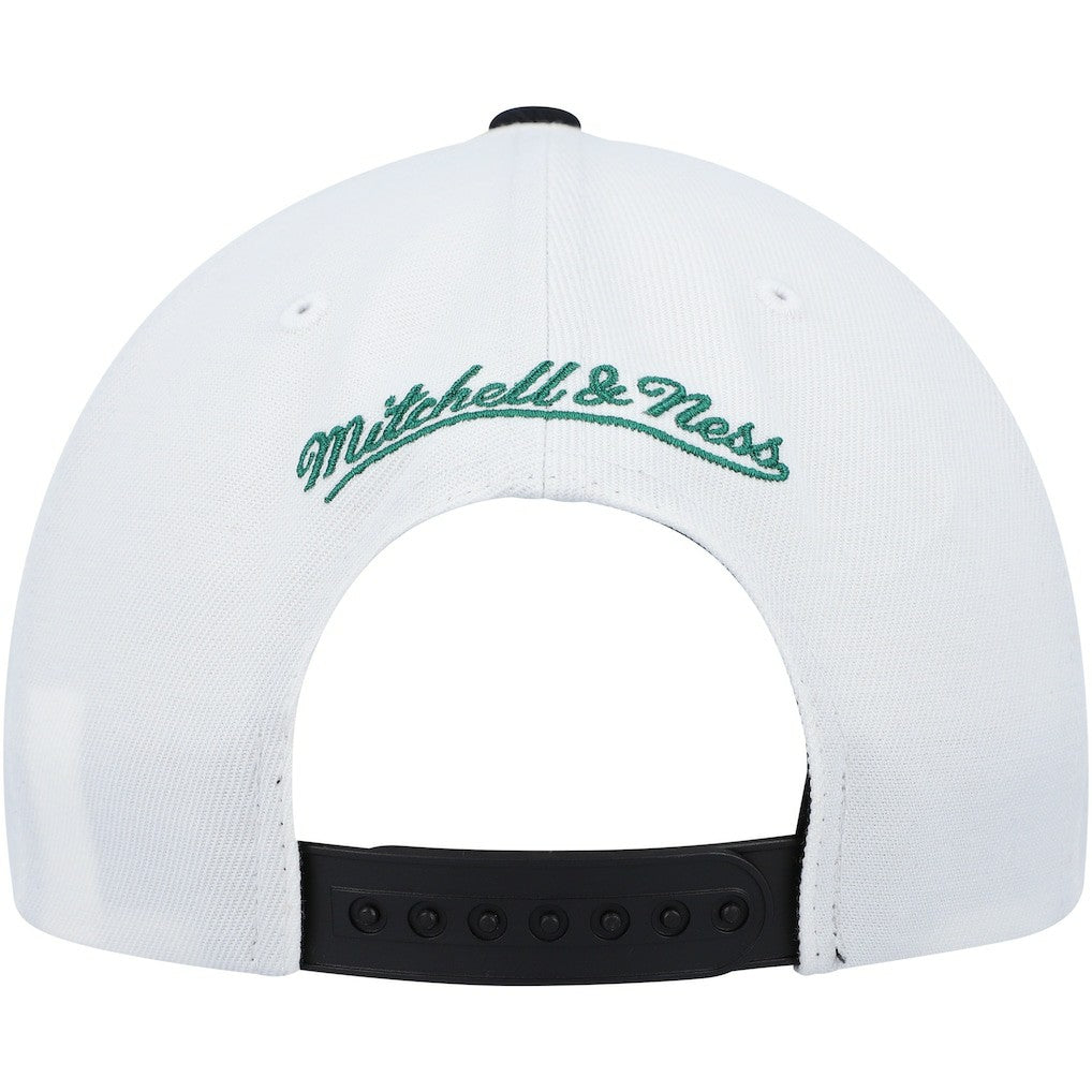 Chicago Bulls Day One Snapback Hat White/Green | Mitchell & Ness Near Me