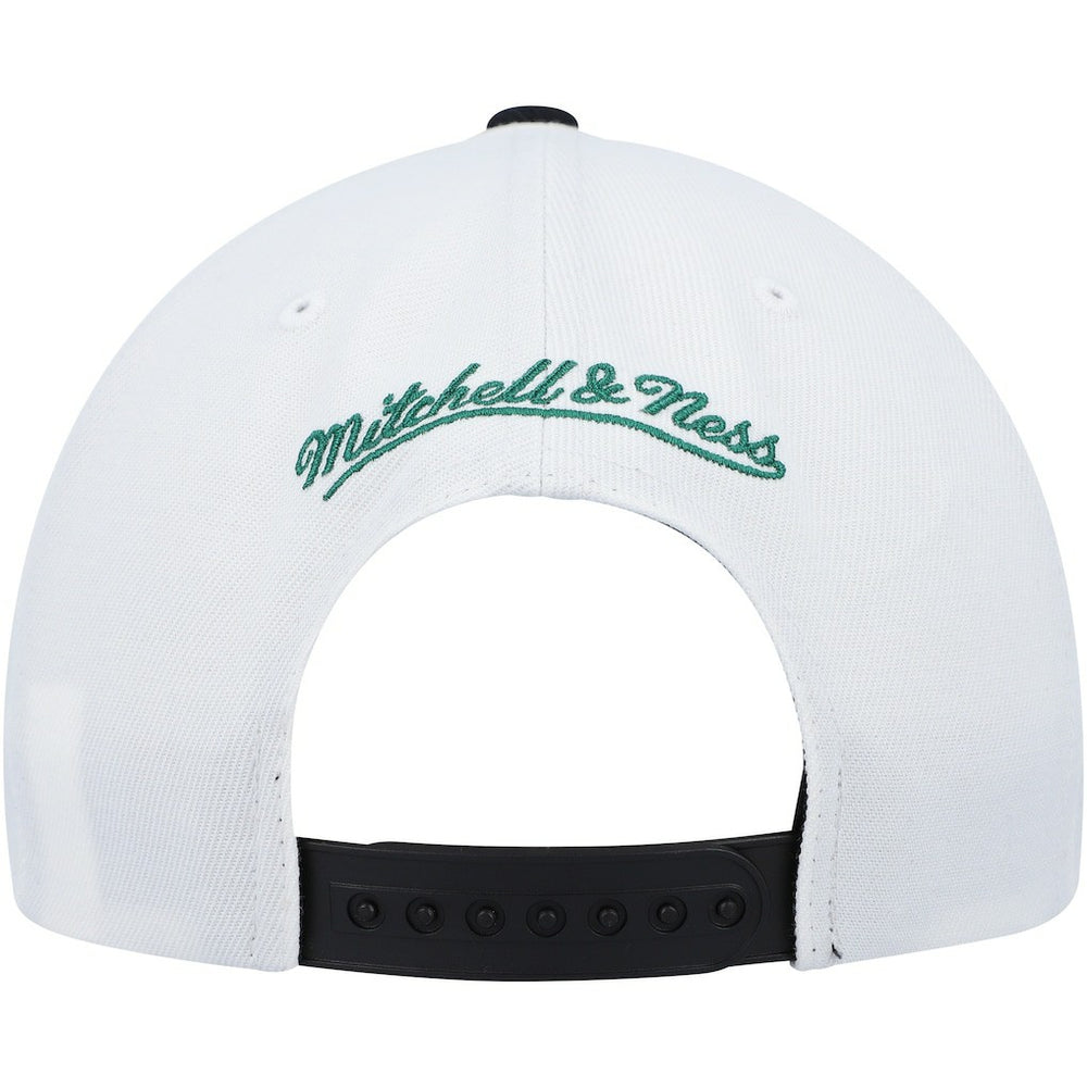 Chicago Bulls Day One Snapback Hat White/Green | Mitchell & Ness Near Me