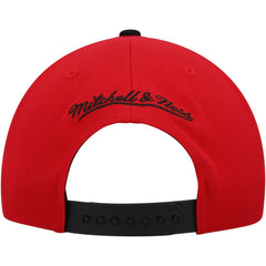 Chicago Bulls Day One Snapback Hat White/Red | Mitchell & Ness outlet