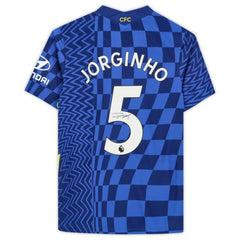 Jorginho Chelsea Autographed 2021-22 Home Jersey - Fanatics Discount