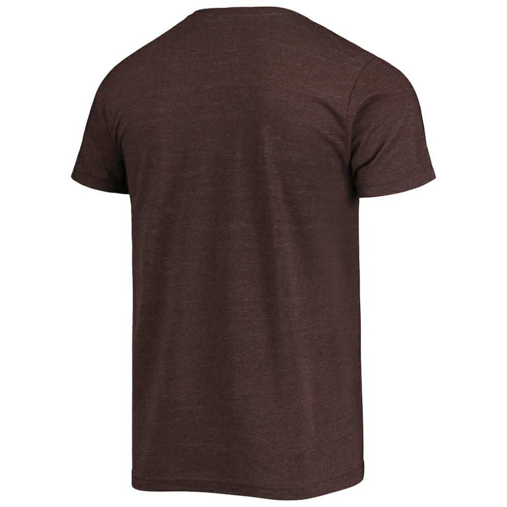 San Diego Padres Homage Hand Drawn Logo Tri-Blend T-Shirt - Brown - MLB Lifestyle
