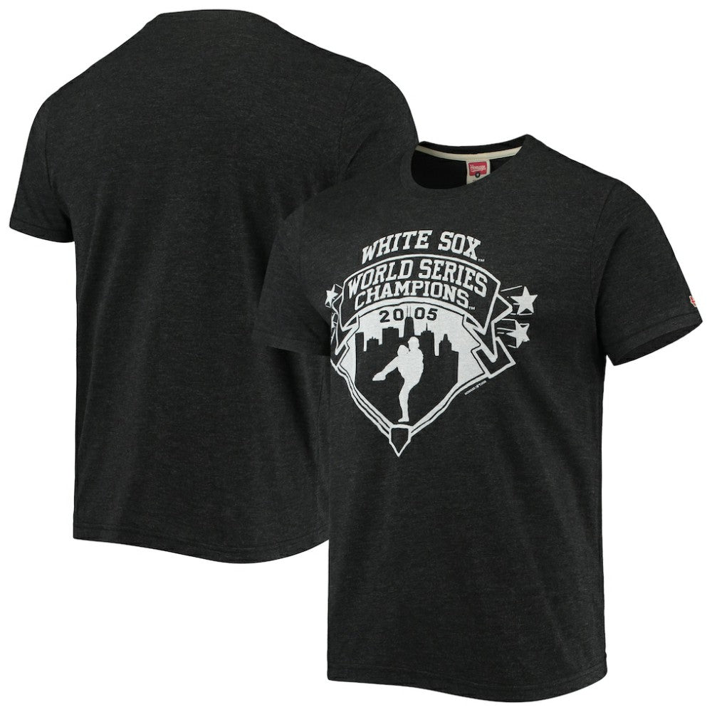 Chicago White Sox Homage 2005 World Series Champions Tri-Blend T-Shirt - Black - MLB Sale