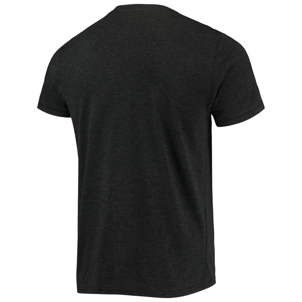 Cincinnati Reds Homage Hand-Drawn Logo Tri-Blend T-Shirt - Charcoal - MLB Lifestyle